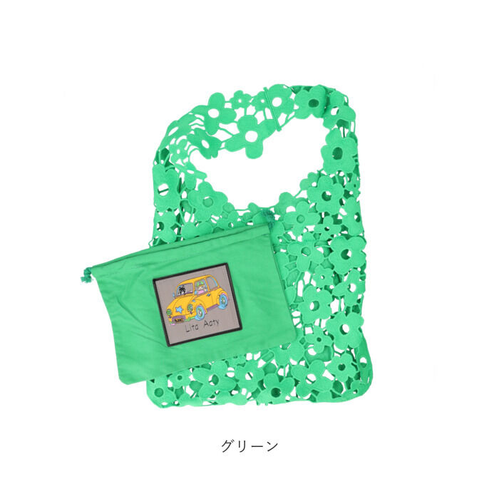 BACKYARD FAMILY「トートバッグ レディース 通販 ポーチ付き 手提げバッグ Lyre リタちゃん かわいい おしゃれ」|トートバッグ|