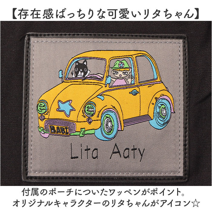 BACKYARD FAMILY「トートバッグ レディース 通販 ポーチ付き 手提げバッグ Lyre リタちゃん かわいい おしゃれ」|トートバッグ|