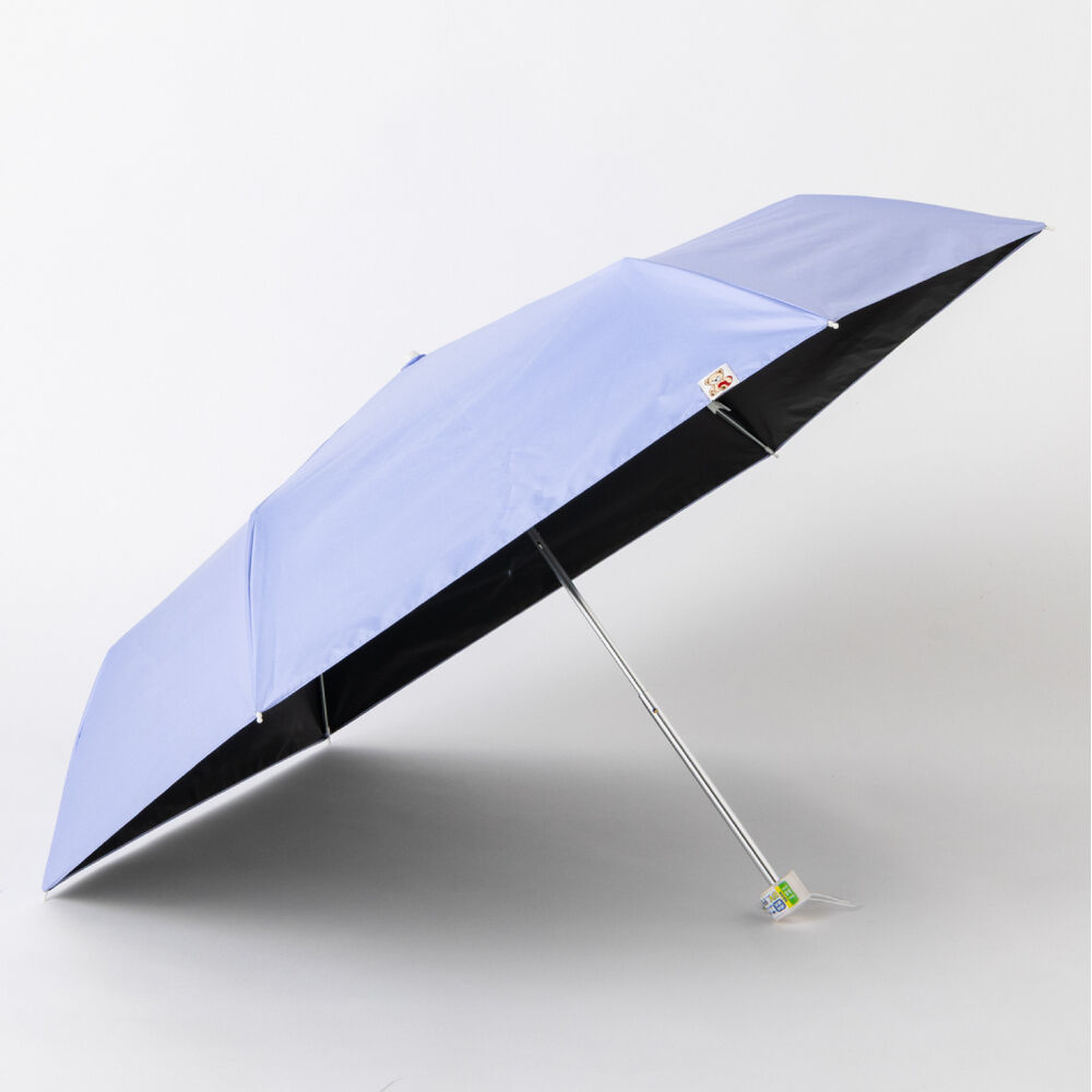 BACKYARD FAMILY「折り畳み傘 女の子 小学生 通販 折りたたみ傘 傘 55cm キッズ ジュニア 晴雨兼用傘 雨傘」|傘|パープル1