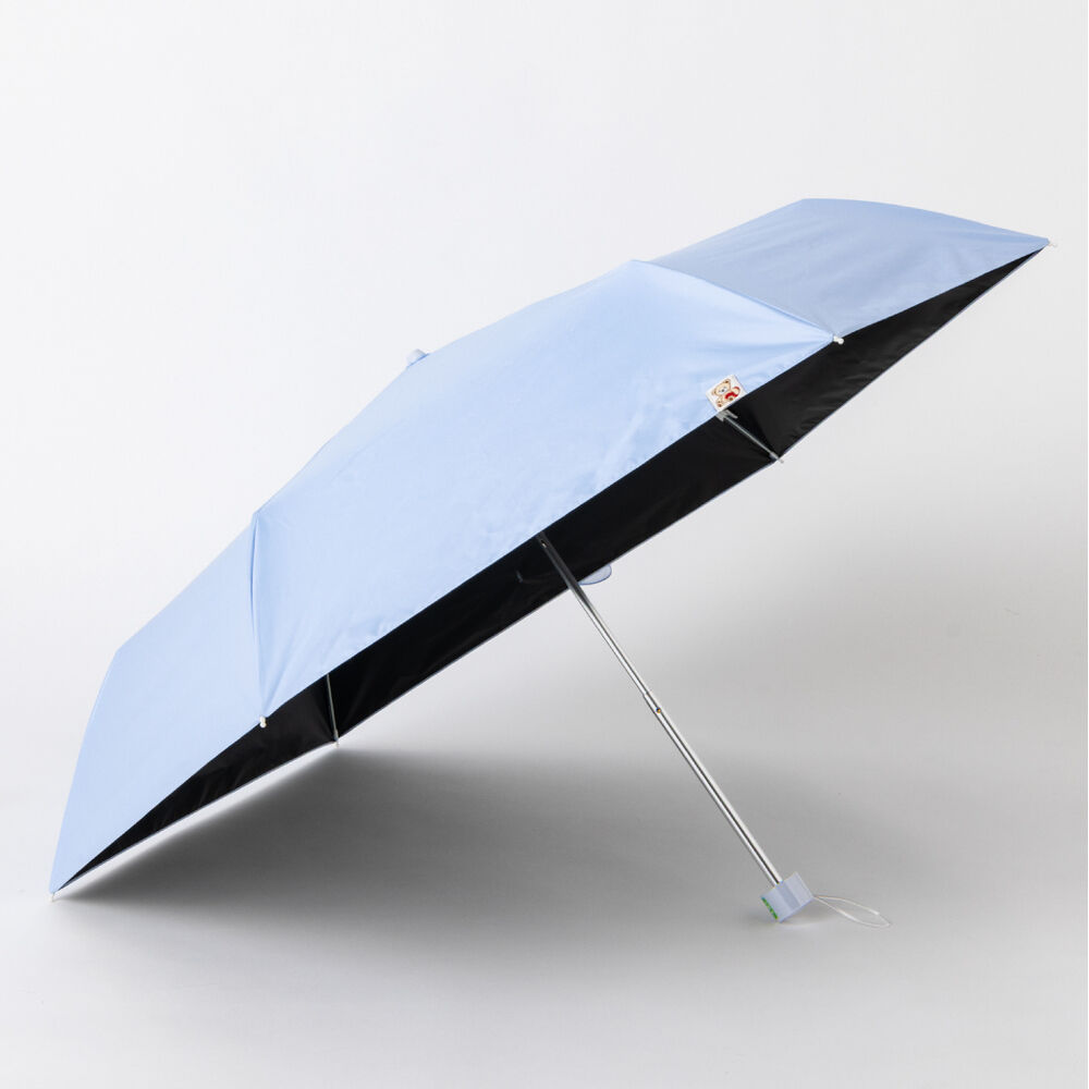 BACKYARD FAMILY「折り畳み傘 女の子 小学生 通販 折りたたみ傘 傘 55cm キッズ ジュニア 晴雨兼用傘 雨傘」|傘|ブルー1