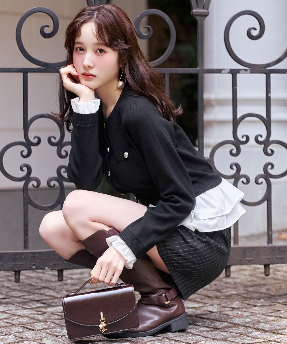 WILLSELECTION「センタータックショートパンツ」|キュロット|
