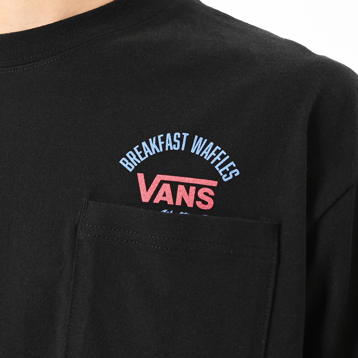 VANS「【VANSｱﾊﾟﾚﾙ(WJ)】M Breakfast Waffles PKT TEE」|Tシャツ・カットソー|