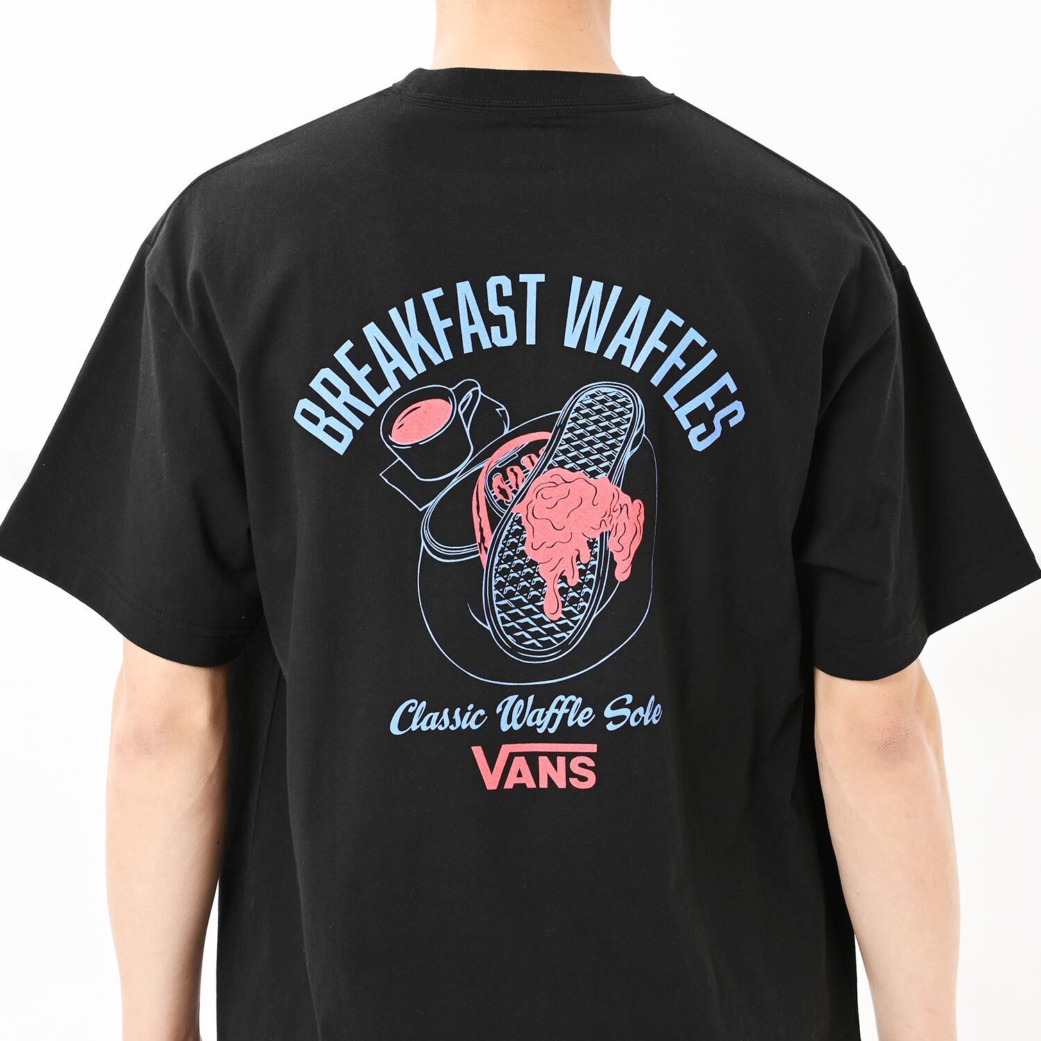 VANS「【VANSｱﾊﾟﾚﾙ(WJ)】M Breakfast Waffles PKT TEE」|Tシャツ・カットソー|