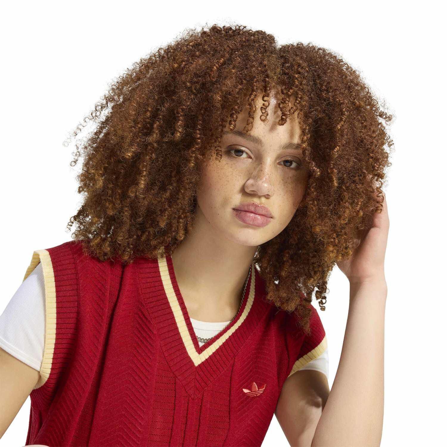 adidas「【ADIDAS ｳｪｱ】W CABLE KNIT VEST」|Tシャツ・カットソー|
