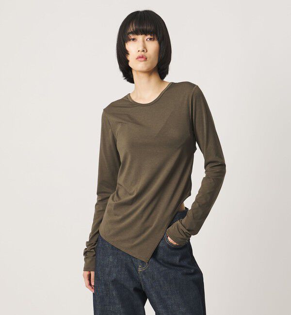 AEWEN MATOPH「＜AEWEN MATOPH＞バックデザインカットソー」|Tシャツ・カットソー|