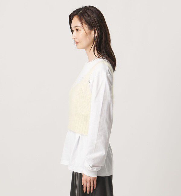 UNITED ARROWS「モヘヤ アゼ キャミソール ニット」|ニット・セーター|