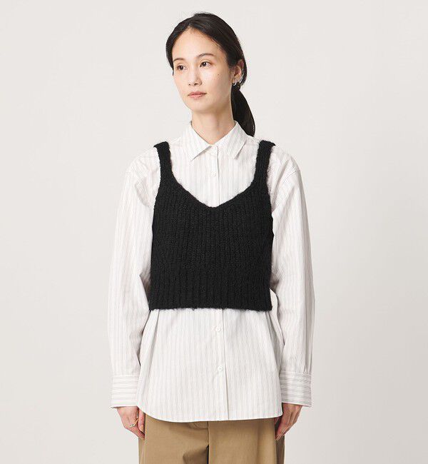 UNITED ARROWS「モヘヤ アゼ キャミソール ニット」|ニット・セーター|
