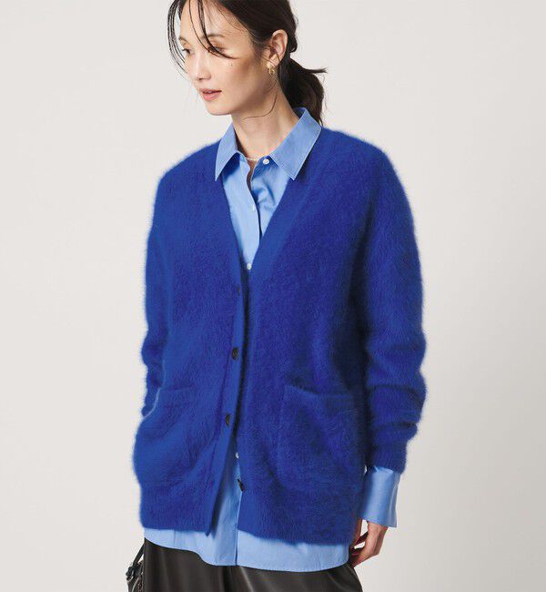 UNITED ARROWS「フォックスカシミヤ ミドル カーディガン」|カーディガン|