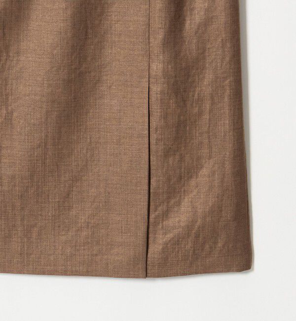 UNITED ARROWS green label relaxing「［size SHORTあり］トリアセ スリット タイト スカート UVカット 通気性」|タイト|