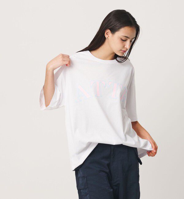 California General Store「＜ATTF &times; CGS.＞LOGO Tシャツ」|Tシャツ・カットソー|WHITE