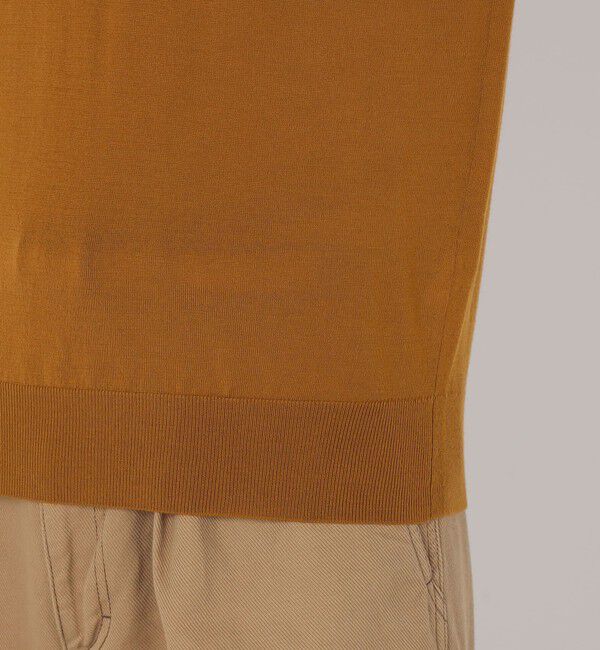TOMORROWLAND MENS「TOMORROWLAND tricot スーパーファインメリノウール ニットポロ S-WOOL」|ポロシャツ|