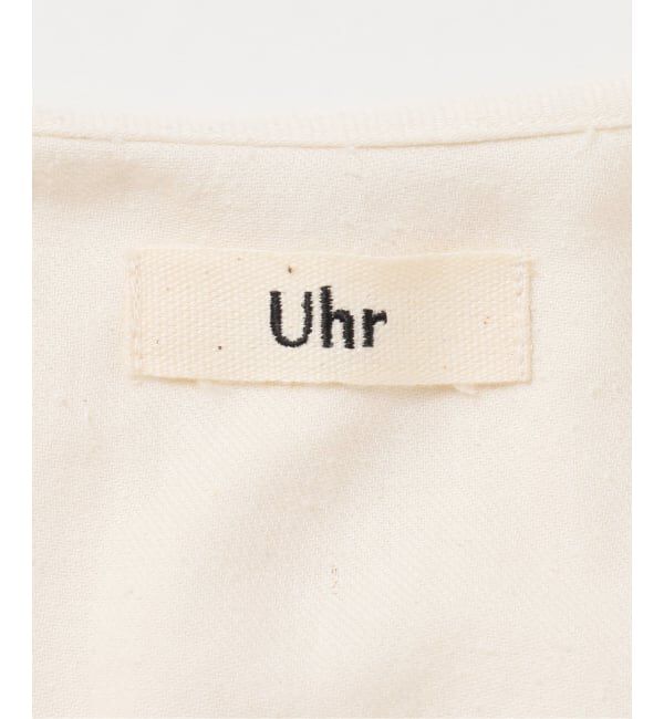 journal standard L'essage「Uhr/ウーア Cotton Silk Ruffle Frill Shirt シャツ」|シャツ・ブラウス|