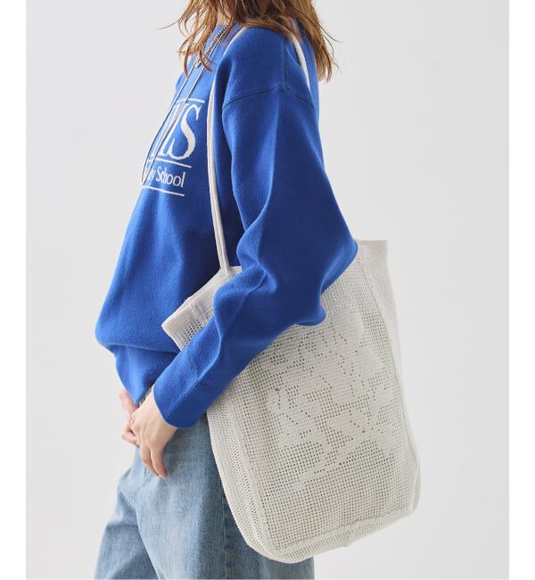 journal standard L'essage「NANANITA/ナナニータ ROSE CROCHET BAG バッグ」|ハンドバッグ|