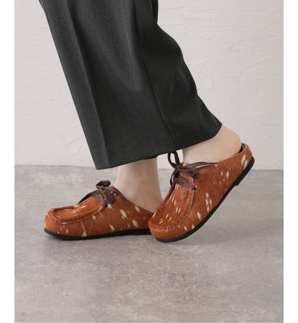 JOURNAL STANDARD「【atelier brugge/アトリエブルージュ】 Oblique moq mules」|サンダル|