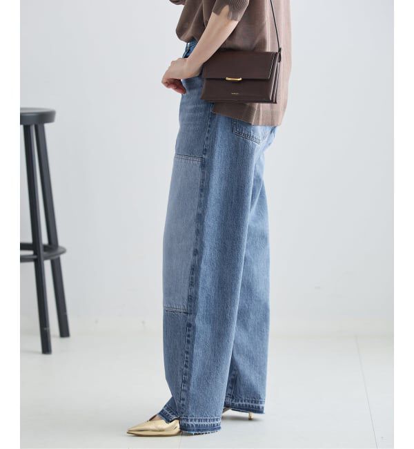 journal standard L'essage「ダブルニーリメイクデニムパンツ」|デニム|