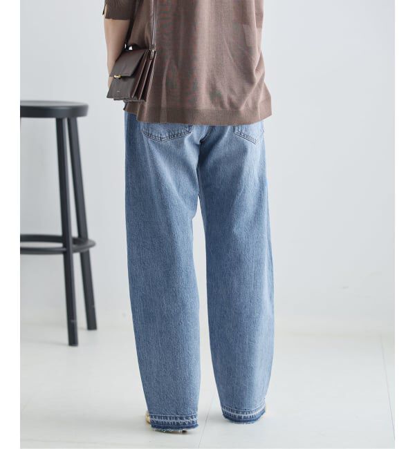 journal standard L'essage「ダブルニーリメイクデニムパンツ」|デニム|