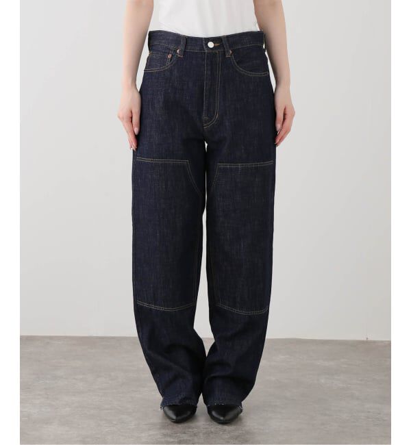 journal standard L'essage「ダブルニーリメイクデニムパンツ」|デニム|