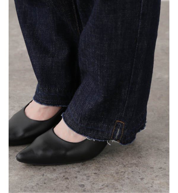 journal standard L'essage「ダブルニーリメイクデニムパンツ」|デニム|