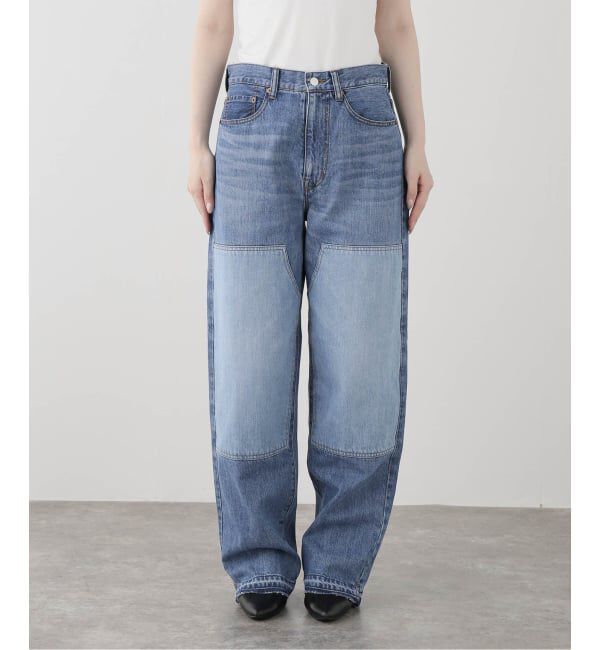 journal standard L'essage「ダブルニーリメイクデニムパンツ」|デニム|