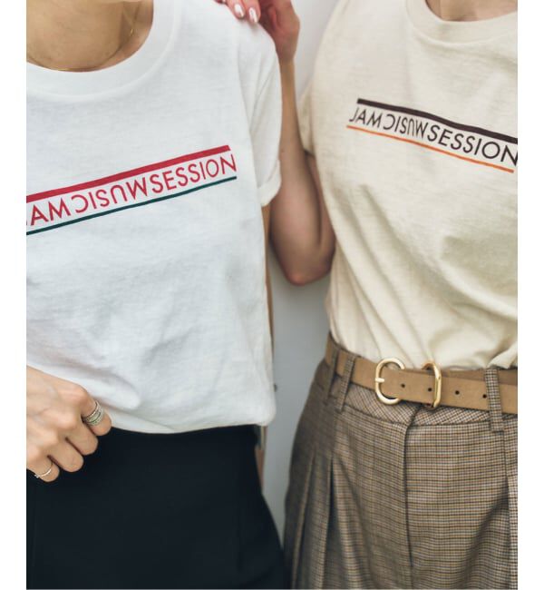 NOBLE「《岡山＋WEB限定》N.Jam/エヌジャム ロゴTシャツ」|Tシャツ・カットソー|