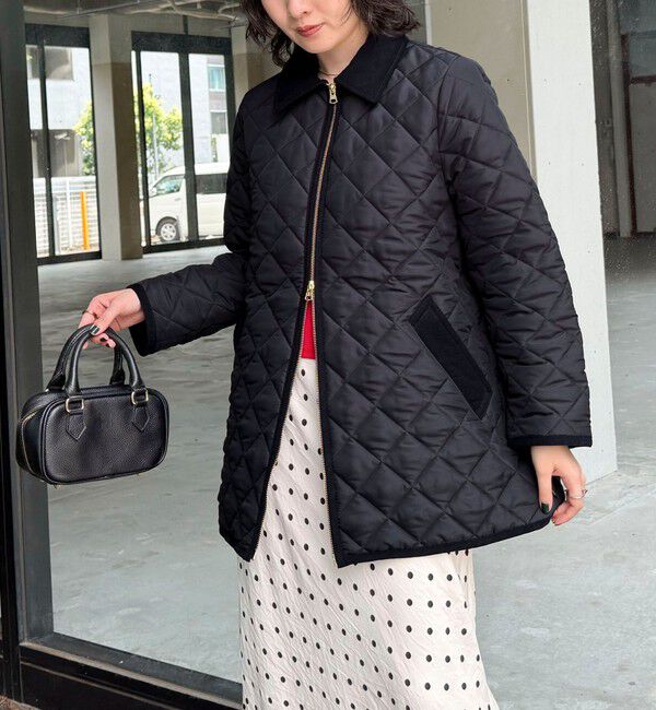 fredy emue「《別注》【Traditional WeatherWear】WAVERLY A-LINE MIDDLE」|その他|ネイビー