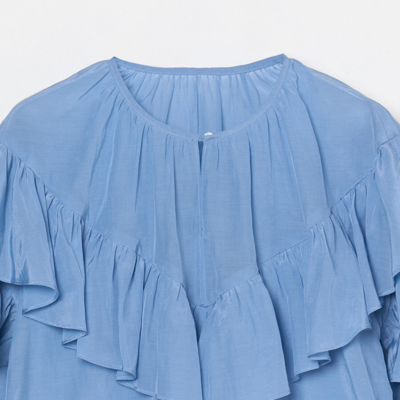 HELIOPOLE「HELIOPOLE FRILL BLOUSE」|シャツ・ブラウス|