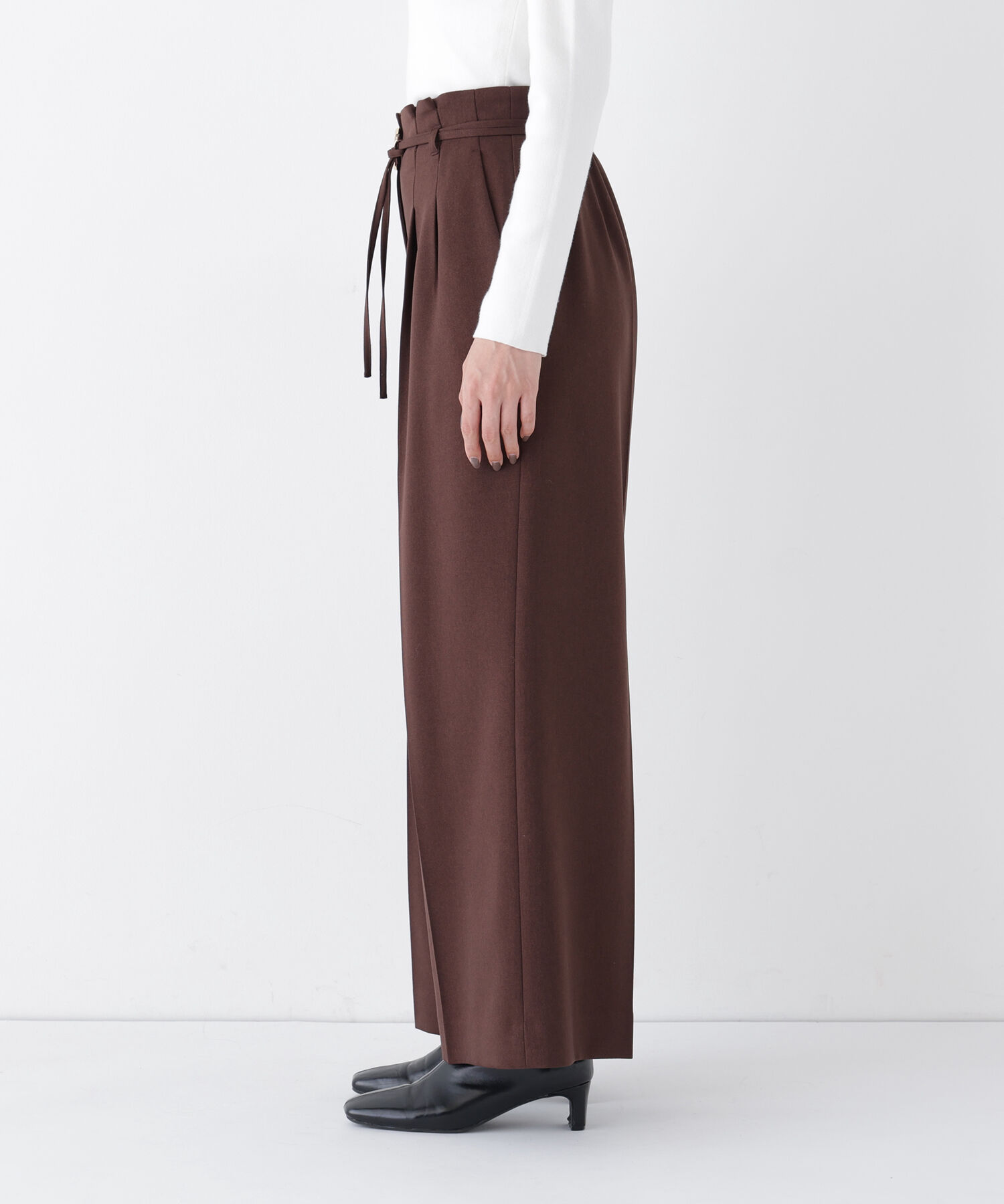  「＜CLASSY.11月号掲載＞ダブルベルトワイドパンツ」|その他|
