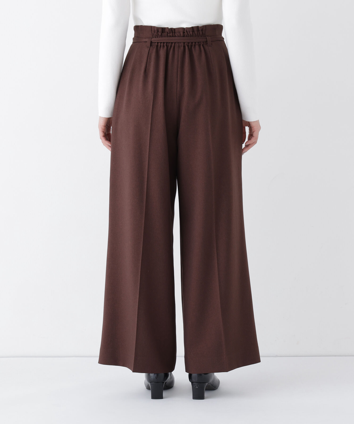  「＜CLASSY.11月号掲載＞ダブルベルトワイドパンツ」|その他|