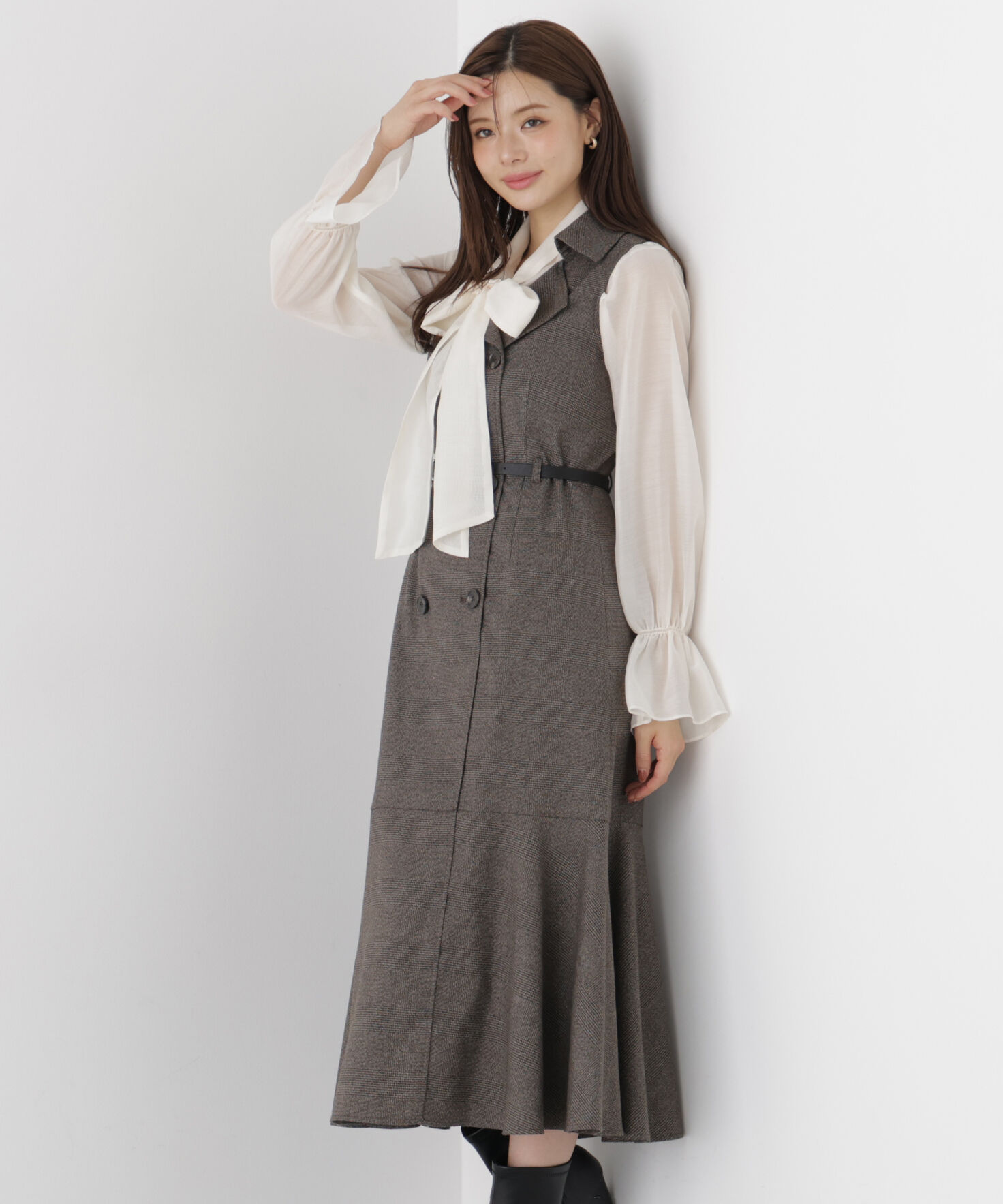 PROPORTION BODY DRESSING「トレンチジャンスカ 26AW」|ワンピース|