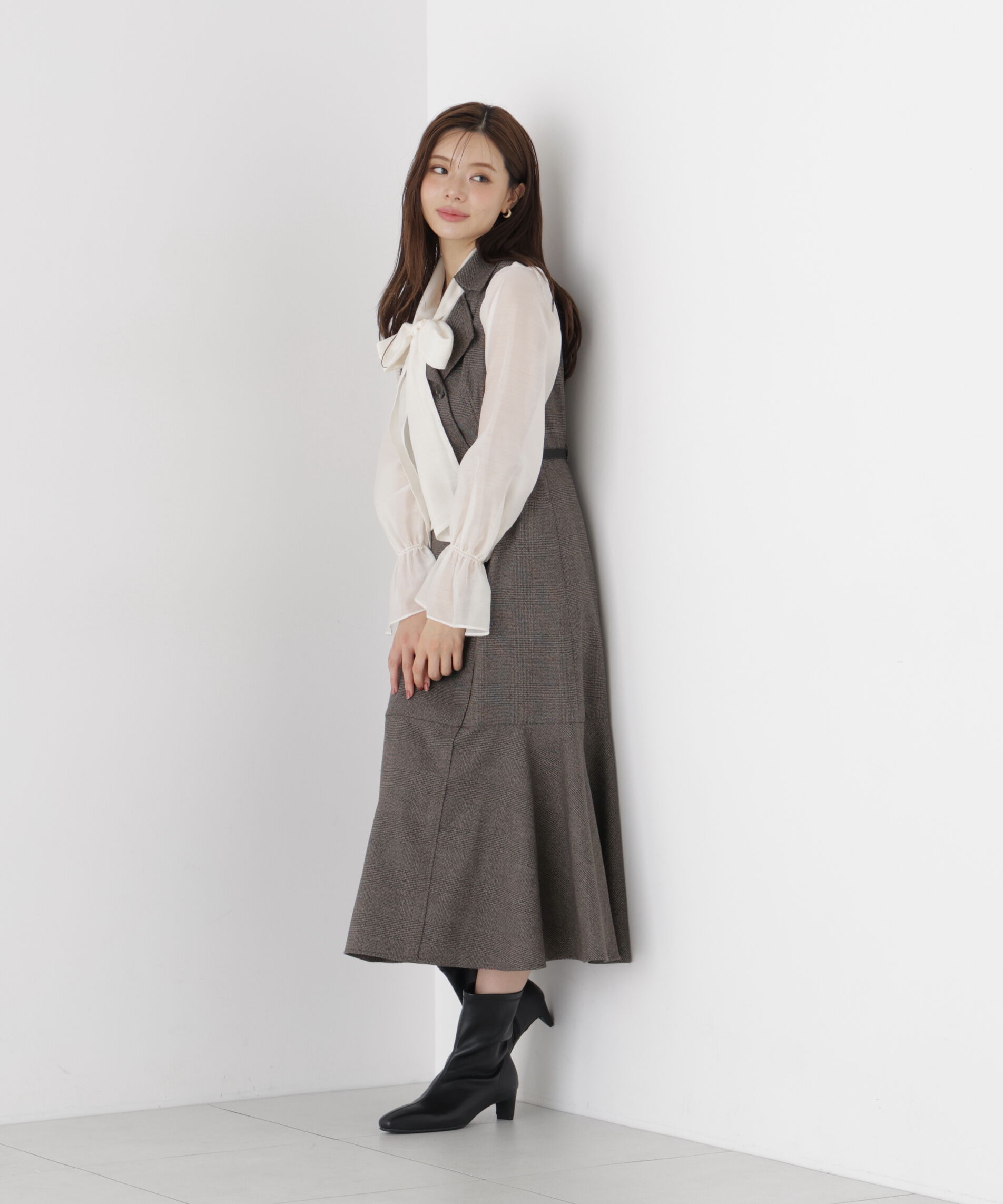 PROPORTION BODY DRESSING「トレンチジャンスカ 26AW」|ワンピース|