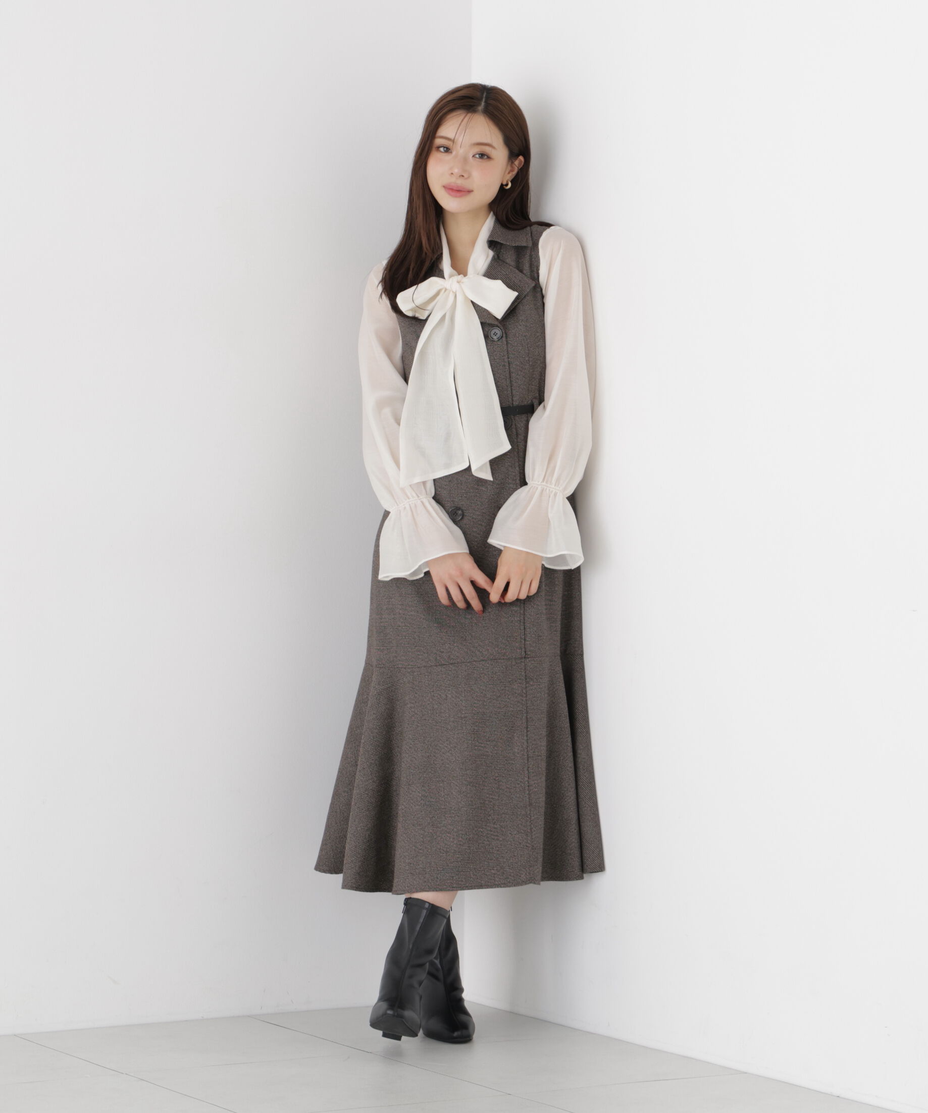 PROPORTION BODY DRESSING「トレンチジャンスカ 26AW」|ワンピース|
