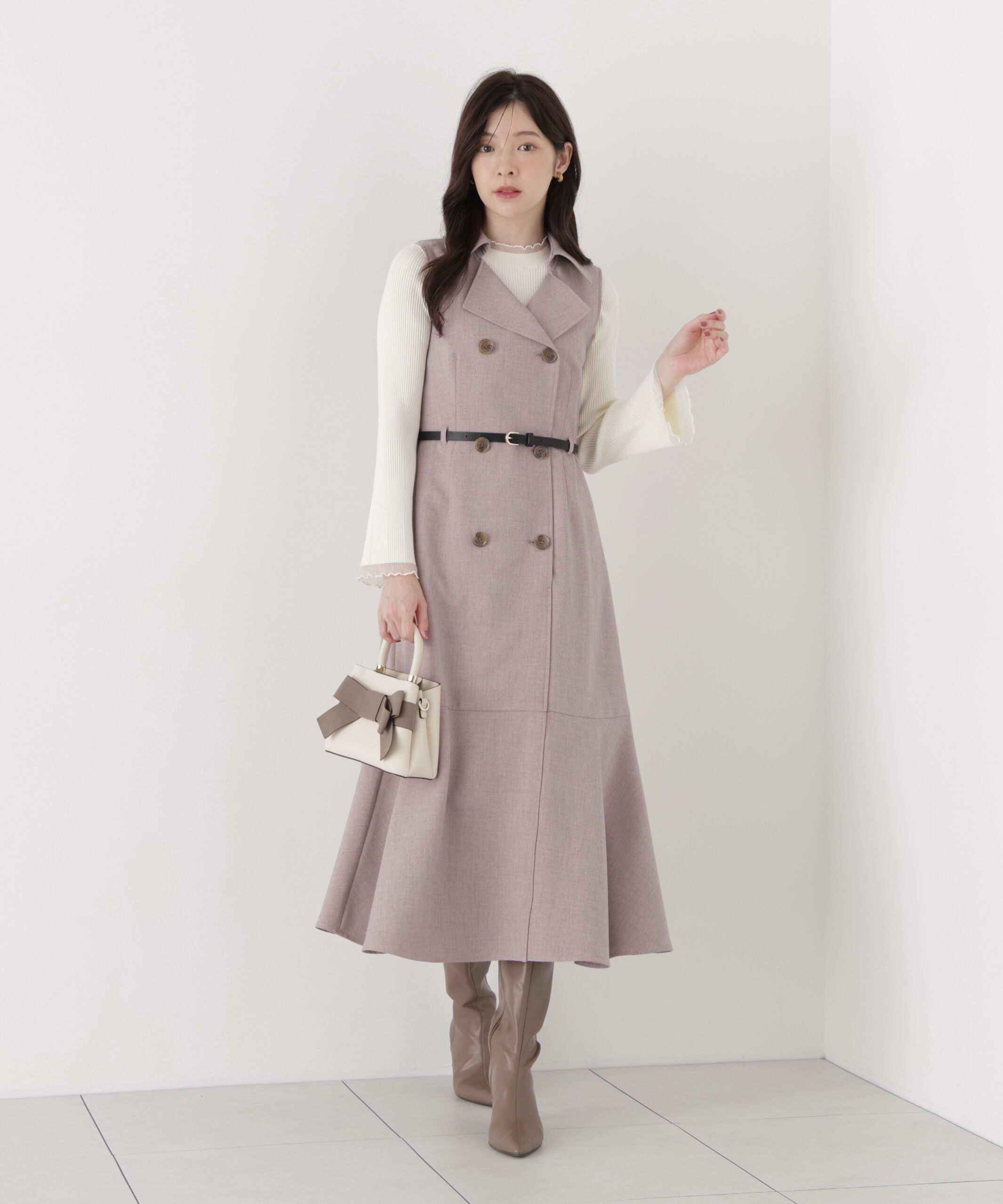 PROPORTION BODY DRESSING「トレンチジャンスカ 26AW」|ワンピース|