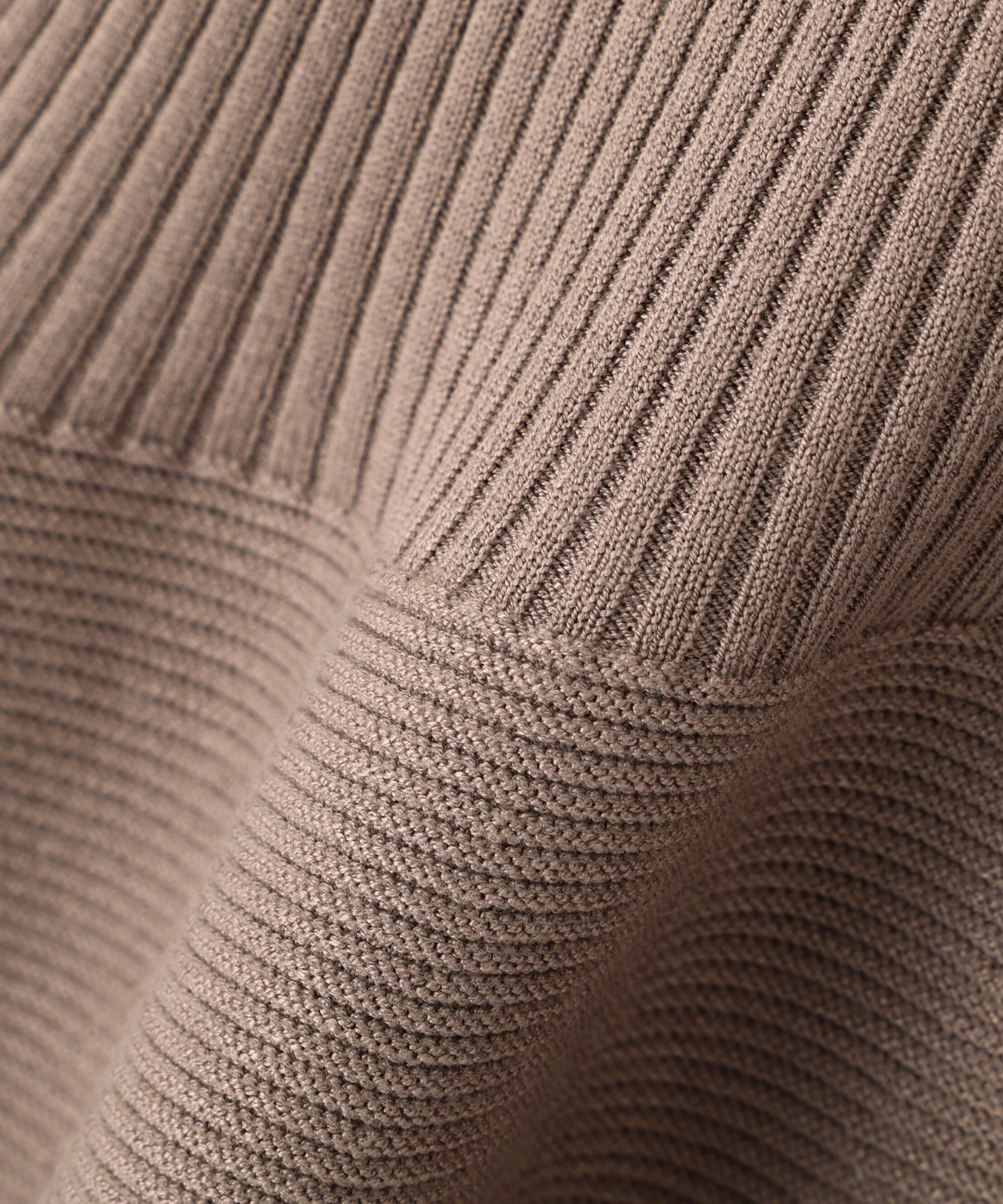 PROPORTION BODY DRESSING「シアー切り替えペプラムニット 26AW」|ニット・セーター|