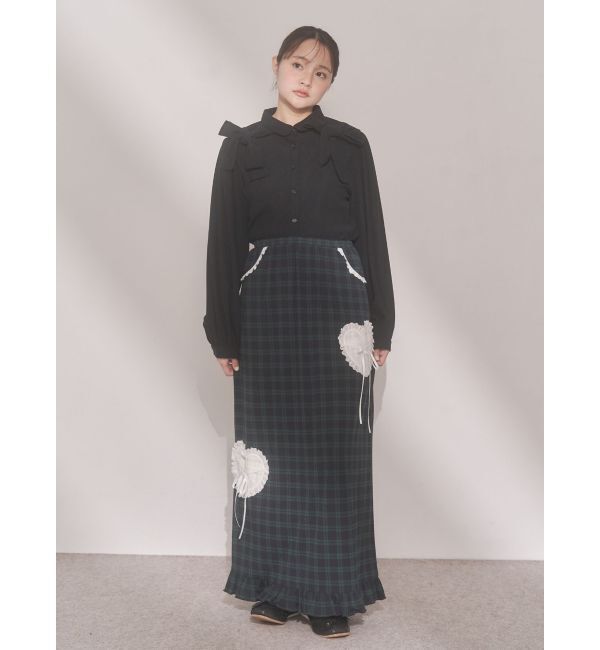 merry jenny「message heart skirt」|スカート|
