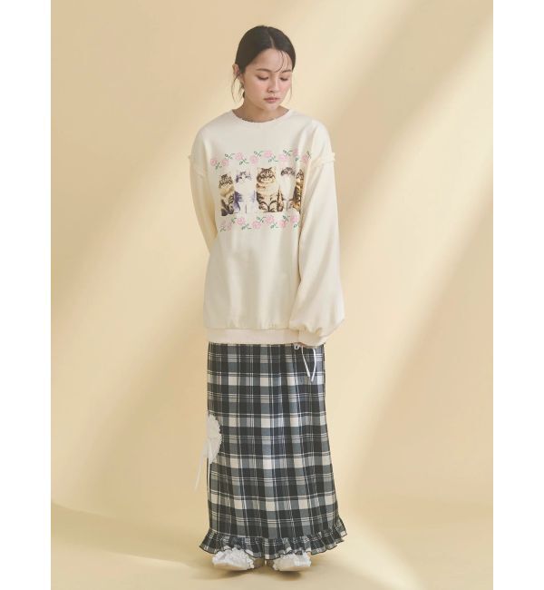 merry jenny「message heart skirt」|スカート|