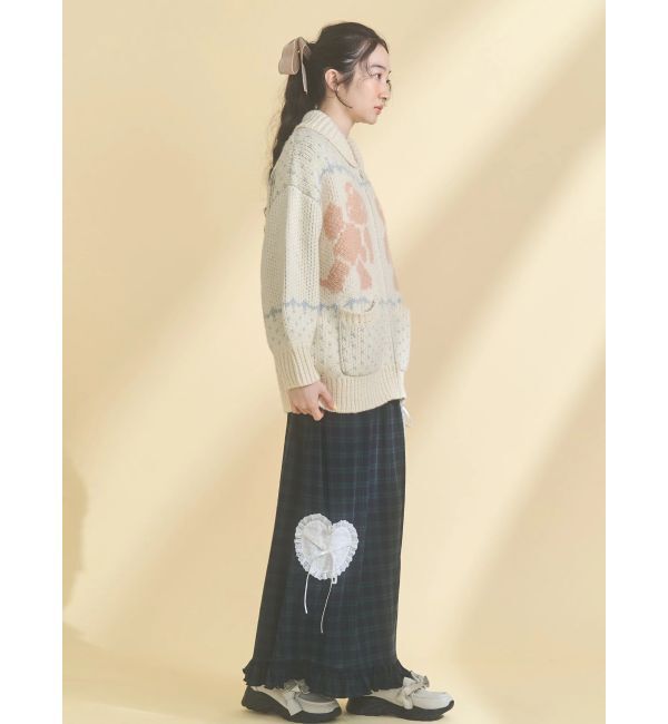 merry jenny「message heart skirt」|スカート|