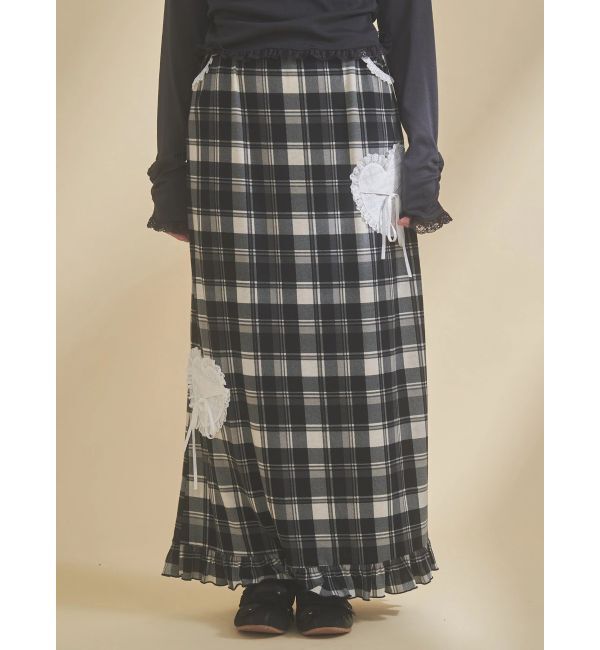 merry jenny「message heart skirt」|スカート|
