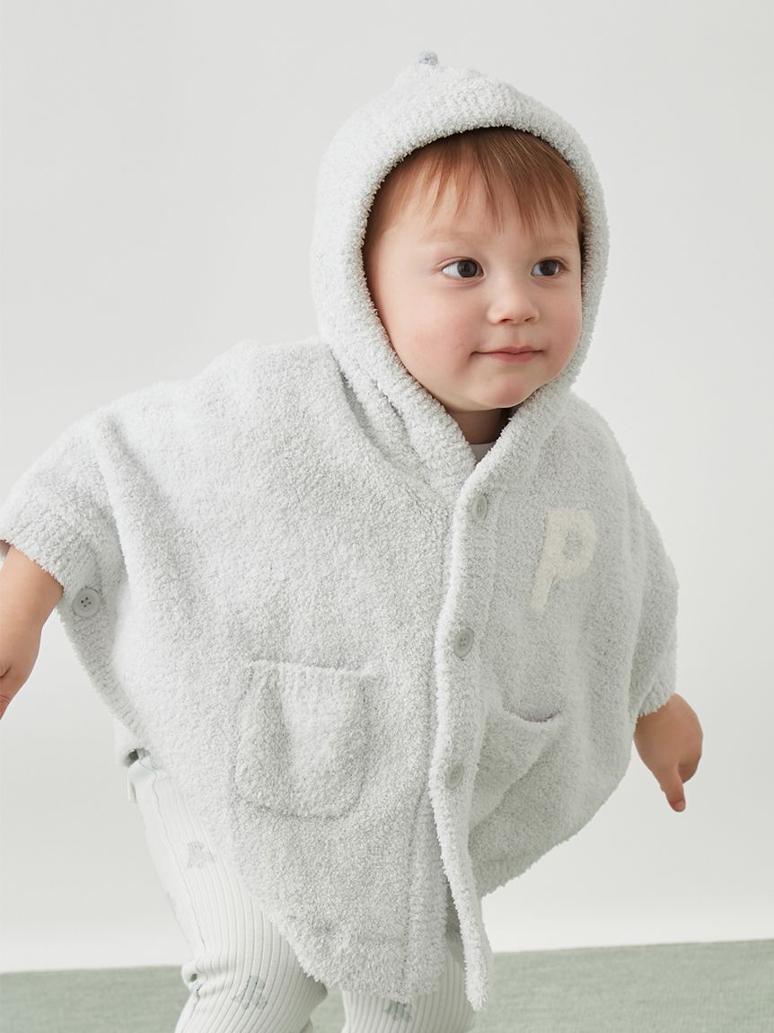 GELATO PIQUE KIDS & BABY「【限定カラーあり】【BABY】パウダーアニマルポンチョ」|その他ベビーウェア|