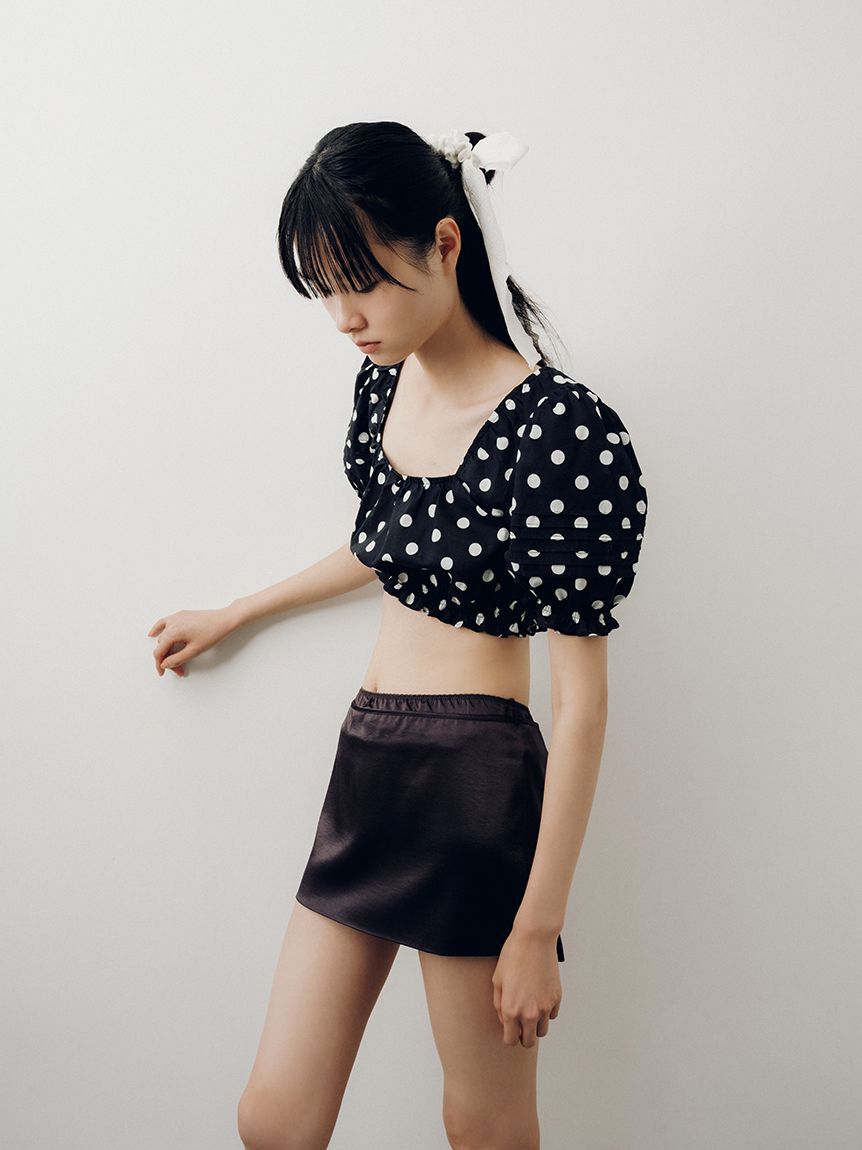 LILY BROWN「サテンミニスカショートパンツ」|その他|
