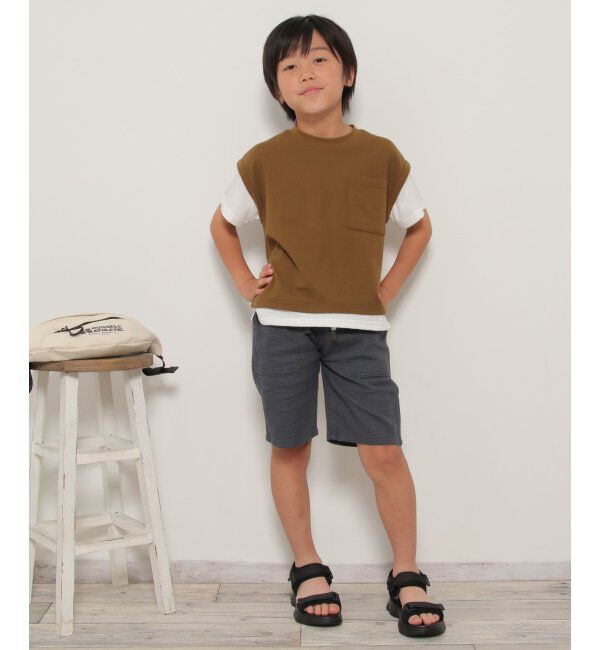 ikka kids「ストレッチパナマハーフパンツ（120~160cm）」|その他|