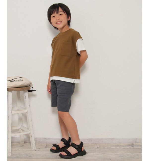 ikka kids「ストレッチパナマハーフパンツ（120~160cm）」|その他|