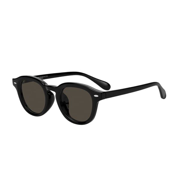  「【WEB限定】SUNCUTGlasses/UV100%CUT ウェリントン型サングラス | カラーレンズ 太縁 紫外線対策 UVカット」|サングラス|