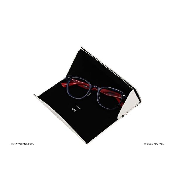  「Zoff MARVEL COLLECTION メガネケース | メガネ・サングラスケース クリーナー オシャレ ギフト」|サングラス|