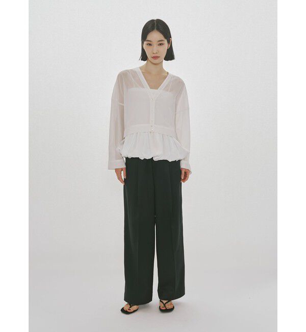 MIDIUMISOLID「MIDIUMISOLID for Ladies バルーンチューブトップ」|Tシャツ・カットソー|