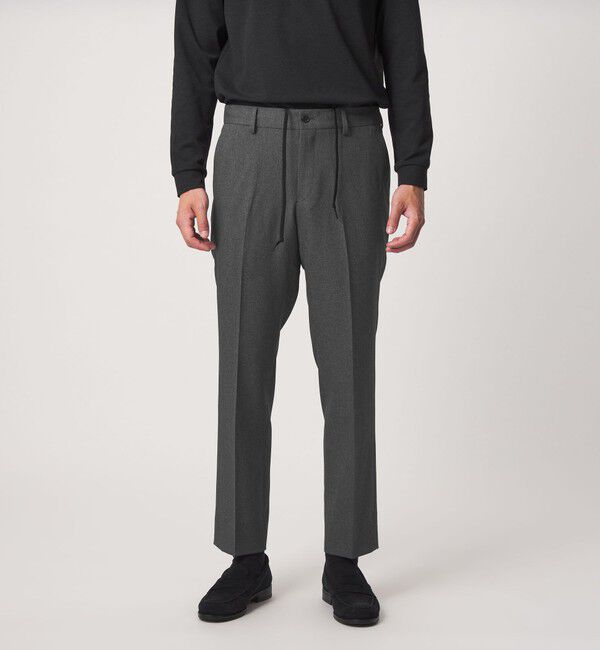 UNITED ARROWS green label relaxing「A+ ポリエステル シャークスキン スタンダード イージー NP セットアップ パンツ スラックス -ストレッチ-」|スラックス|