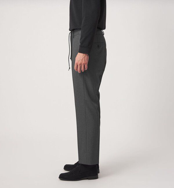 UNITED ARROWS green label relaxing「A+ ポリエステル シャークスキン スタンダード イージー NP セットアップ パンツ スラックス -ストレッチ-」|スラックス|