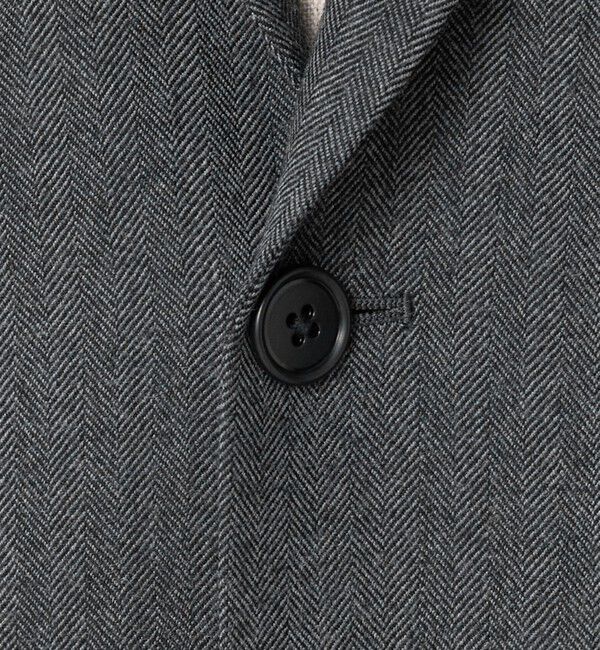 UNITED ARROWS green label relaxing「A+ TWPU ヘリンボーン 2B リラックス セットアップ ジャケット -ストレッチ-」|テーラードジャケット|