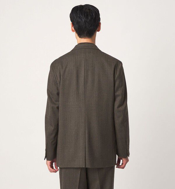 UNITED ARROWS green label relaxing「A+ TWPU ヘリンボーン 2B リラックス セットアップ ジャケット -ストレッチ-」|テーラードジャケット|