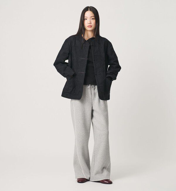 BEAUTY&YOUTH UNITED ARROWS「ジャガード ペイズリー エンブロイダリー ジャケット」|テーラードジャケット|