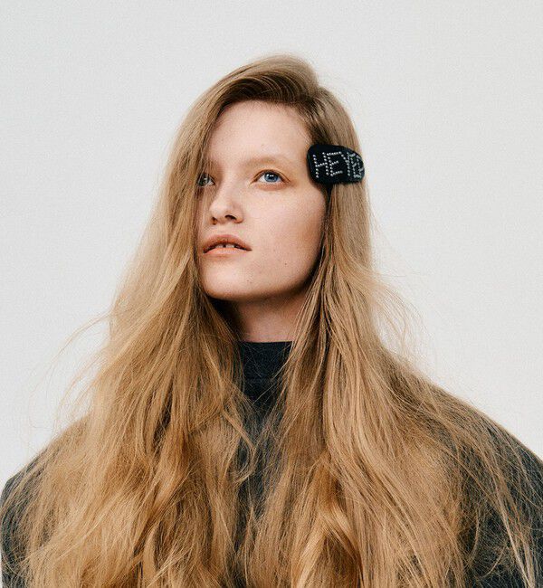 BEAUTY&YOUTH UNITED ARROWS「＜heyep＞スタッズ ロゴ ヘアクリップ」|ヘアバンド|